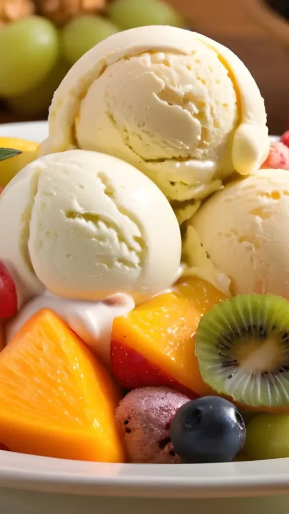 Fruit-salad-and-Ice-cream